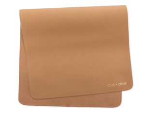 Read more about the article Vegan Leather Baby Changing Mat (16 X 30 in) – Multipurpose Wipeable and Portable Diaper Changing Mat – Foldable Travel Changing Mat (Tan)