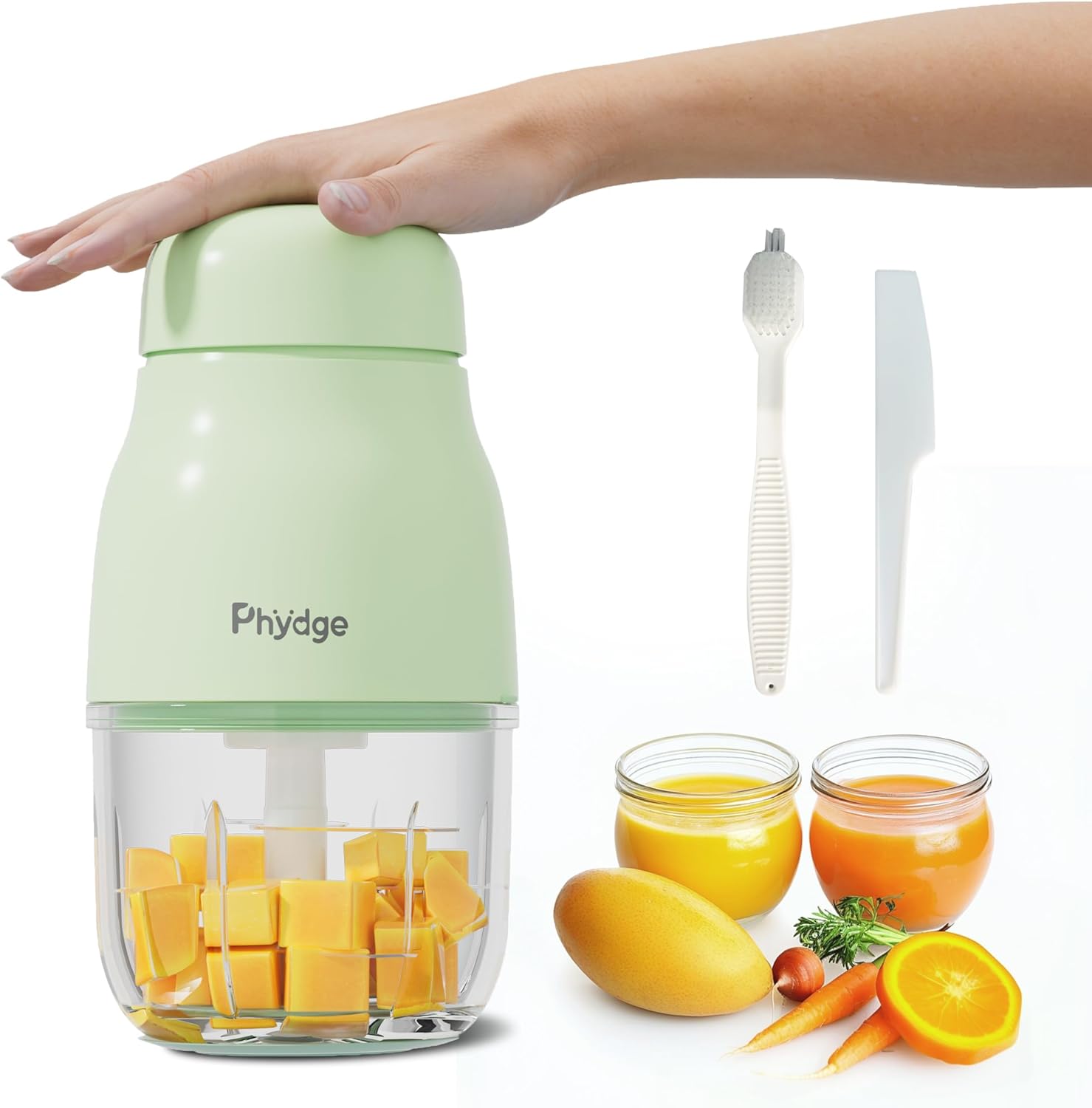 You are currently viewing Baby Food Maker, Green Baby Food Blender, 10oz Baby Food Puree Maker, Food Processor for Baby Food Fruit Vegetable Meat, 10-Second Quick Soft Food Prep for Baby