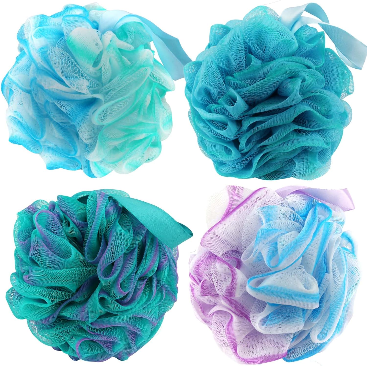 Read more about the article Chuya Bath Sponges Loofahs 70 Grams Large Size,4 Pack Shower Sponge Exfoliating Cleaning Bath Loofa Body Scrubber Balls for Women Men Children Washing
