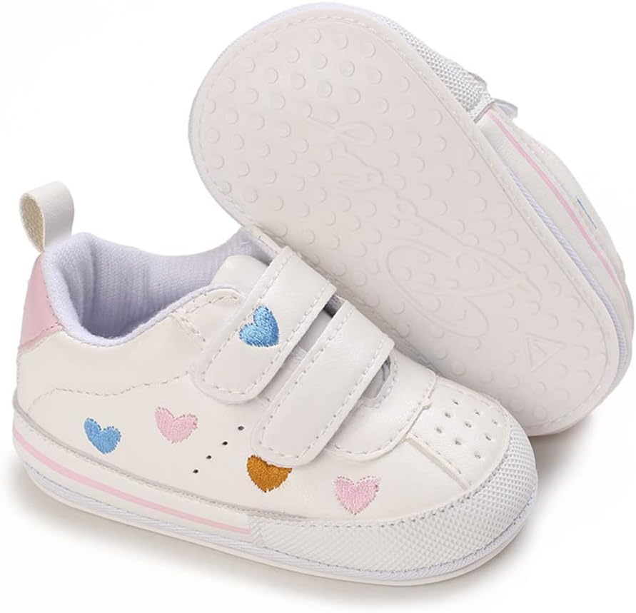 You are currently viewing Clowora Baby Boys Girls Shoes Non-Slip Rubber Sole Sneakers Infant First Walking Toddler Crib Shoes Newborn Loafers Flats.