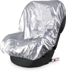 Read more about the article EcoNour Baby Car Seat Sun Shade Cover | Infant Car Seats Heat Protector Keeps Your Toddler Baby Seat at a Cool Temperature | Reflective Baby Seat Covers for Car Seats | Baby Travel Accessories