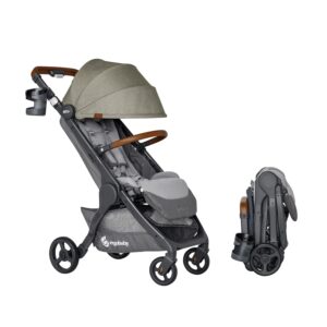 Read more about the article Ergobaby Metro+ Deluxe Compact Baby Stroller, Lightweight Umbrella Stroller Folds Down for Overhead Airplane Storage (Carries up to 50 lbs), Car Seat Compatible, Empire State Green