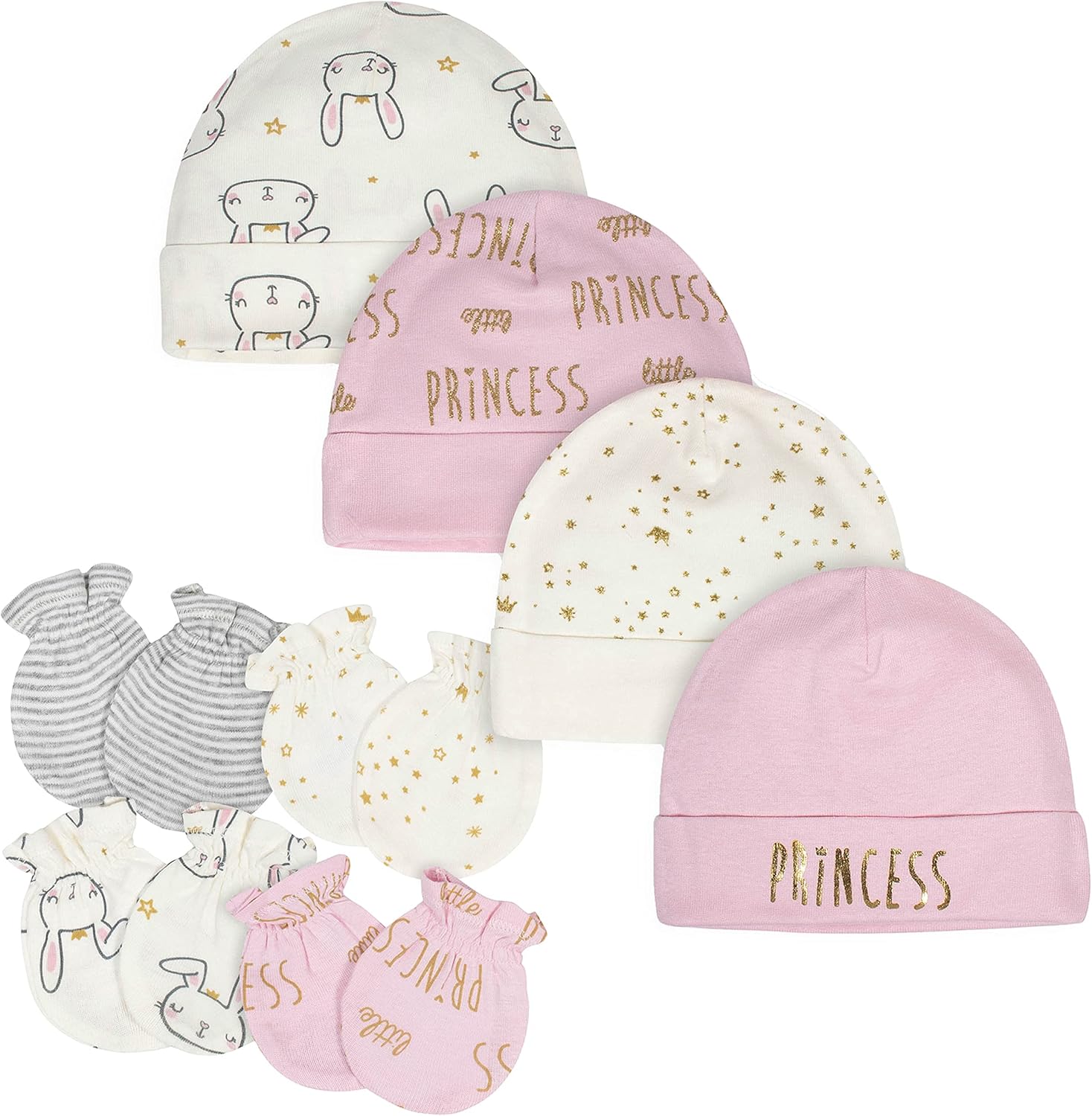 You are currently viewing Gerber baby-girls Cap and Mitten Sets