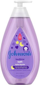 Read more about the article Johnson’s Bedtime Baby Bath with Soothing NaturalCalm Aromas, Hypoallergenic & Tear Free Formula, 27.1 fl. oz