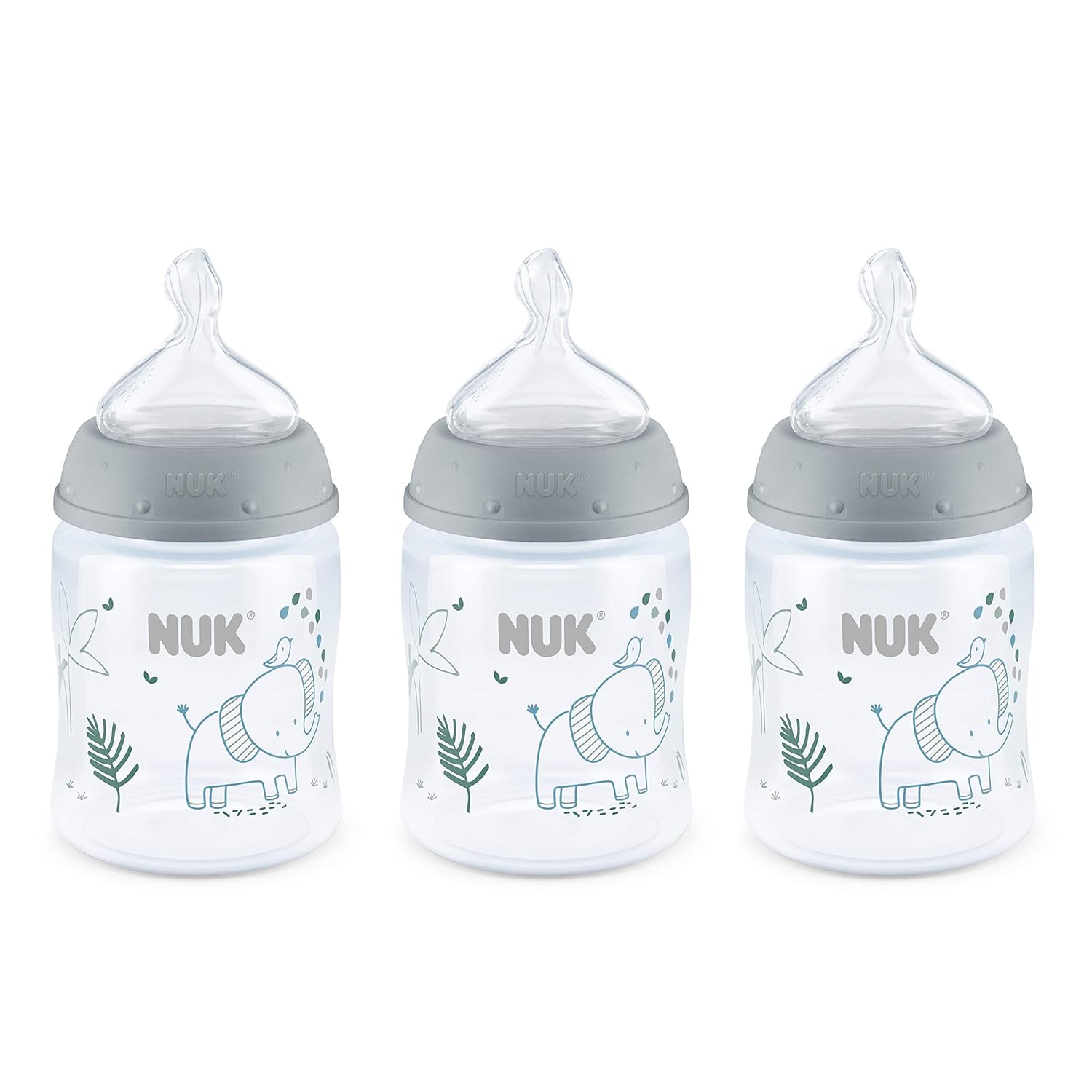 You are currently viewing NUK Smooth Flow Anti Colic Baby Bottle, Elephant, 5 Ounce (3 Pack)