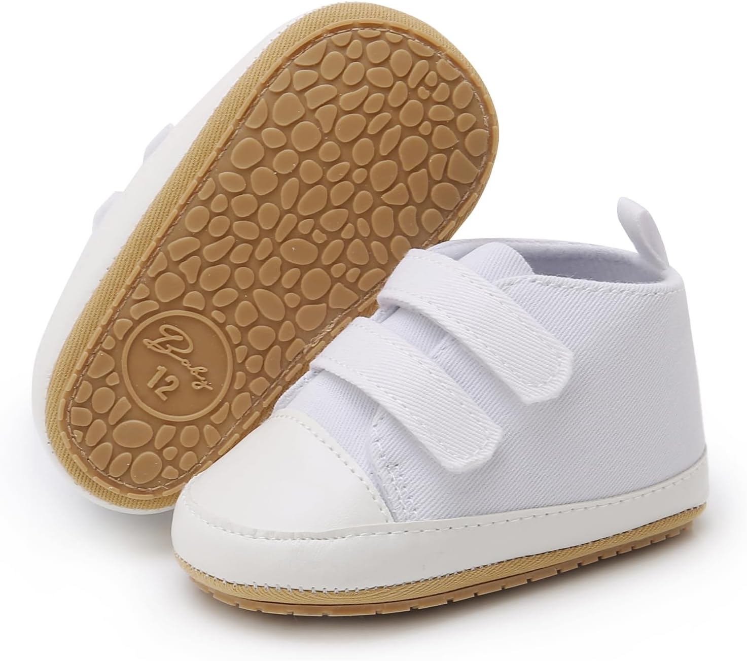 You are currently viewing RVROVIC Baby Boys Girls Shoes Canvas Toddler Sneakers Anti-Slip Infant First Walkers 0-18 Months