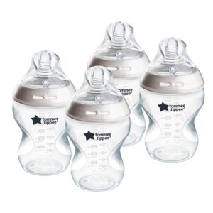 Read more about the article Tommee Tippee Natural Start Anti-Colic BPA Free Baby Bottles, 9oz, Slow-Flow Breast-Like Nipple for a Natural Latch, Designed for Seamless Transitions Between Bottle and Breast, Pack of 4