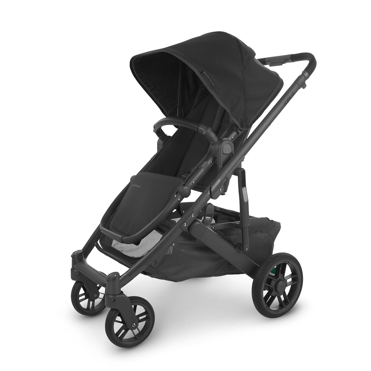 You are currently viewing UPPAbaby Cruz V2 Stroller/Full-Featured Stroller with Travel System Capabilities/Toddler Seat, Bumper Bar, Bug Shield, Rain Shield Included/Jake (Charcoal/Carbon Frame/Black Leather)