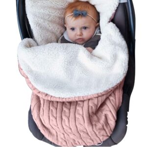 Read more about the article XMWEALTHY Baby Girls Boys Wrap Swaddle Blankets Newborn Infant Knit Plush Receiving Blankets Sleeping Sack Color Pink