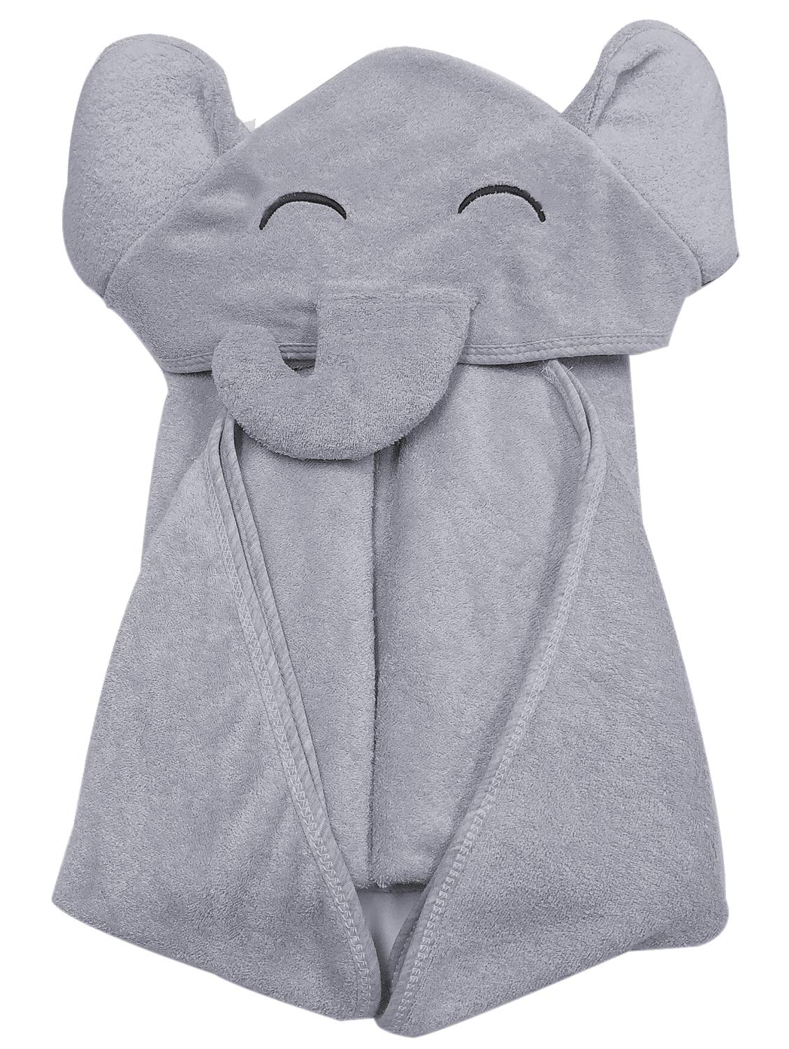 Read more about the article YOYOO Premium Baby Bath Towel – Viscose Derived from Bamboo, Baby Hooded Towels – Newborn Essential Cute Grey Little Elephant -Perfect Baby Registry Gifts for Boy Girl