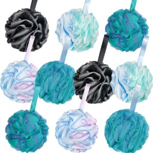 Read more about the article 10 Pack Bath Sponge Shower Loofahs 40g,Mesh Pouf Bath Scrunchies Body Wash Puff,Body Scrubber Exfoliating Bath Sponge for Women and Men