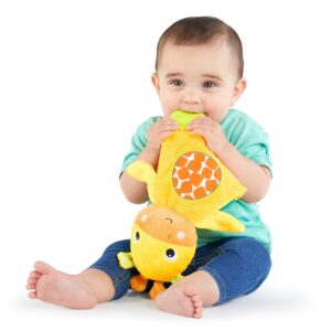 Read more about the article Bright Starts Snuggle & Teethe BPA-free Crinkle Teething Plush Baby Toy – Giraffe