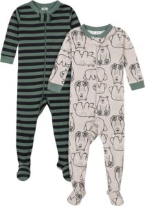 Read more about the article Gerber Baby Boys’ 2-Pack Footed Pajamas