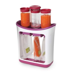 Read more about the article Infantino Squeeze Station For Homemade Baby Food, Pouch Filling Station For Puree Food For Babies And Toddlers, Dishwasher Safe And BPA-Free,Purple