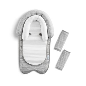 Read more about the article Munchkin® Baby Head Support and Strap Cover – Infant Car Seat Insert with XtraGuard™ Silver-Ion Technology, Dots