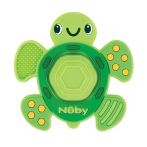 Read more about the article Nuby Teethe N’ Pop Sensory Play Teether – Baby Teething Toy – 3+ Months – Turtle