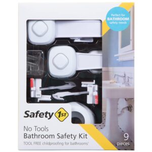 Read more about the article Safety 1st Room Solutions: No-Tools Baby Proof Deluxe Bathroom Safety Kit – Includes Locks for Toilet, Cabinet, Drawers, and More
