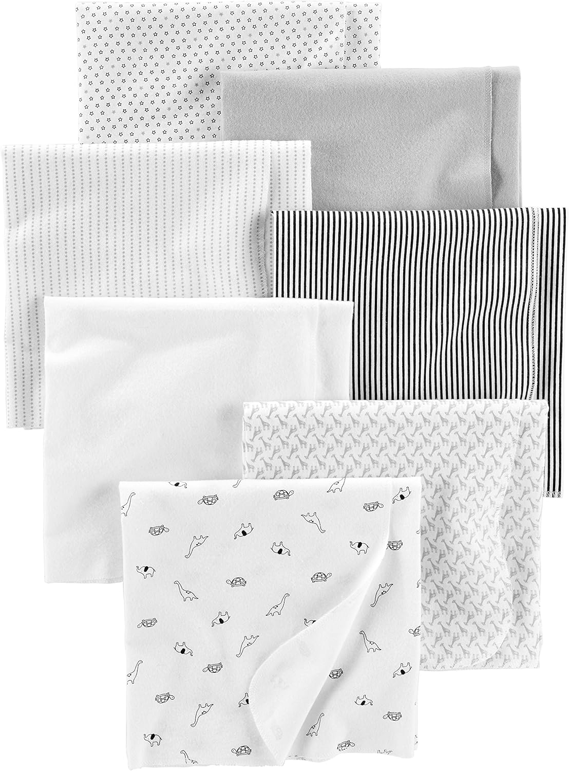 Read more about the article Simple Joys by Carter’s Unisex Babies’ Flannel Receiving Blankets, Pack of 7