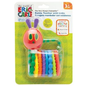 Read more about the article World of Eric Carle, The Very Hungry Caterpillar Rattle Teether with Links