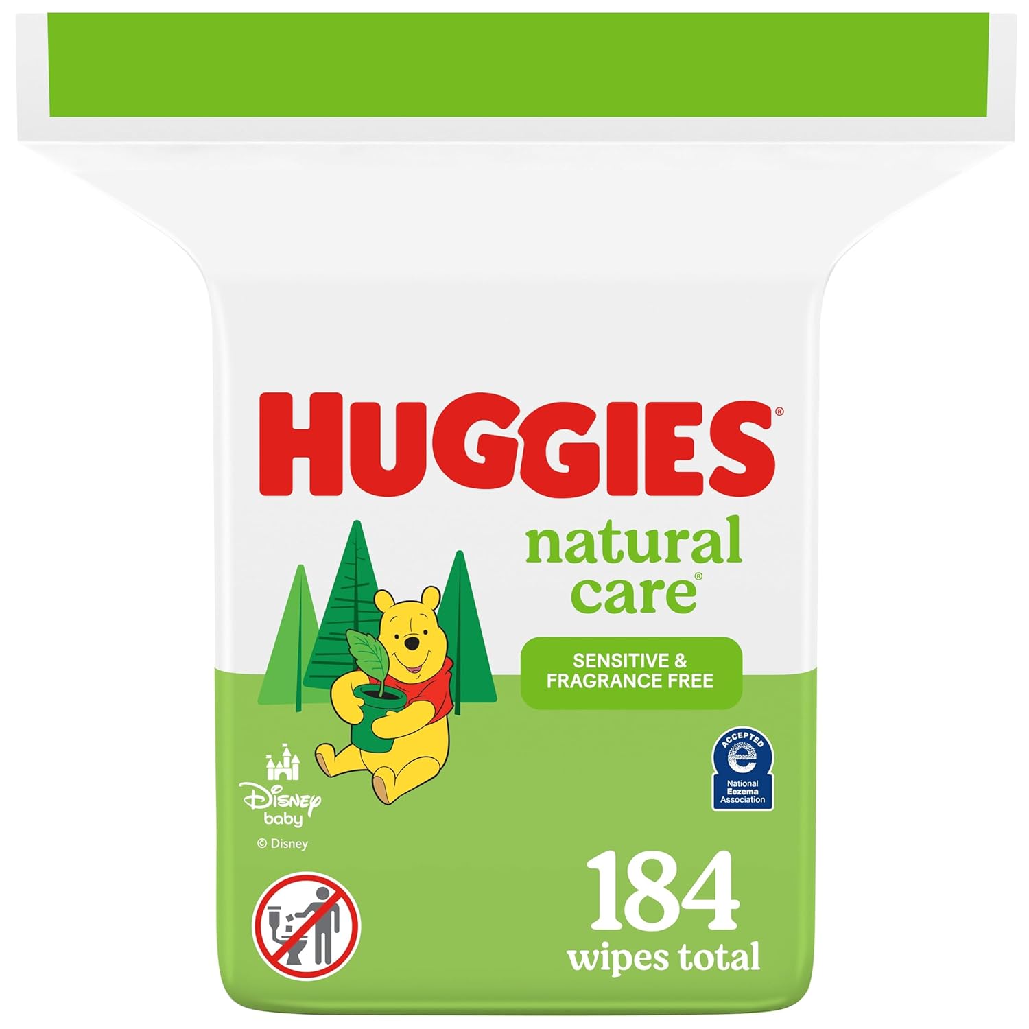 Read more about the article Huggies Natural Care Sensitive Baby Wipes, Unscented, Hypoallergenic, 99% Purified Water, 1 Refill Pack (184 Wipes Total)