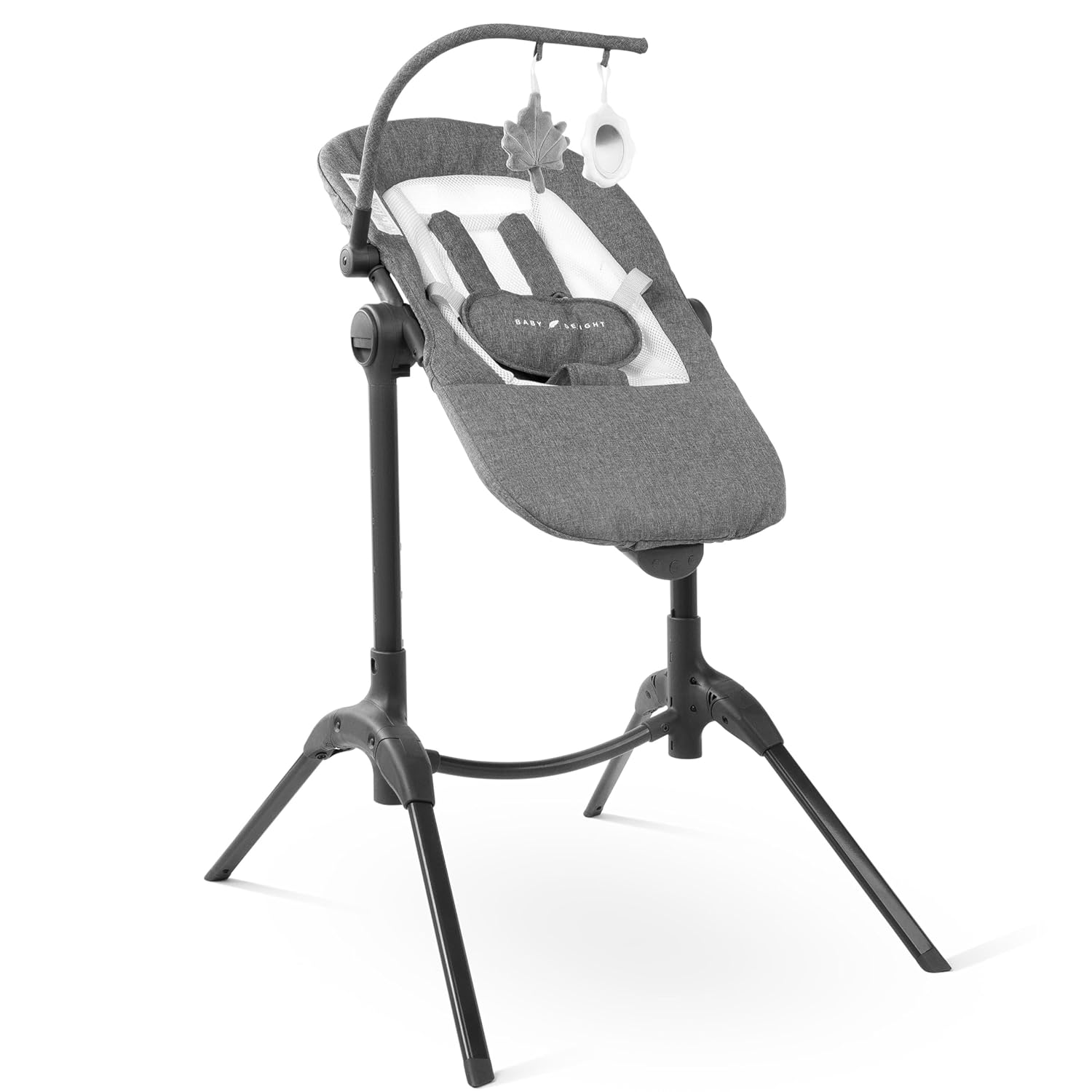 Read more about the article Baby Delight Bloom Baby Seat | Soothing and Adjustable Baby Chair | Portable and Compact | Charcoal Tweed