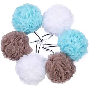 Read more about the article Bath Loofah Shower Sponge Pouf Body Scrubber Exfoliator Scrubber Ball (Set of 6)