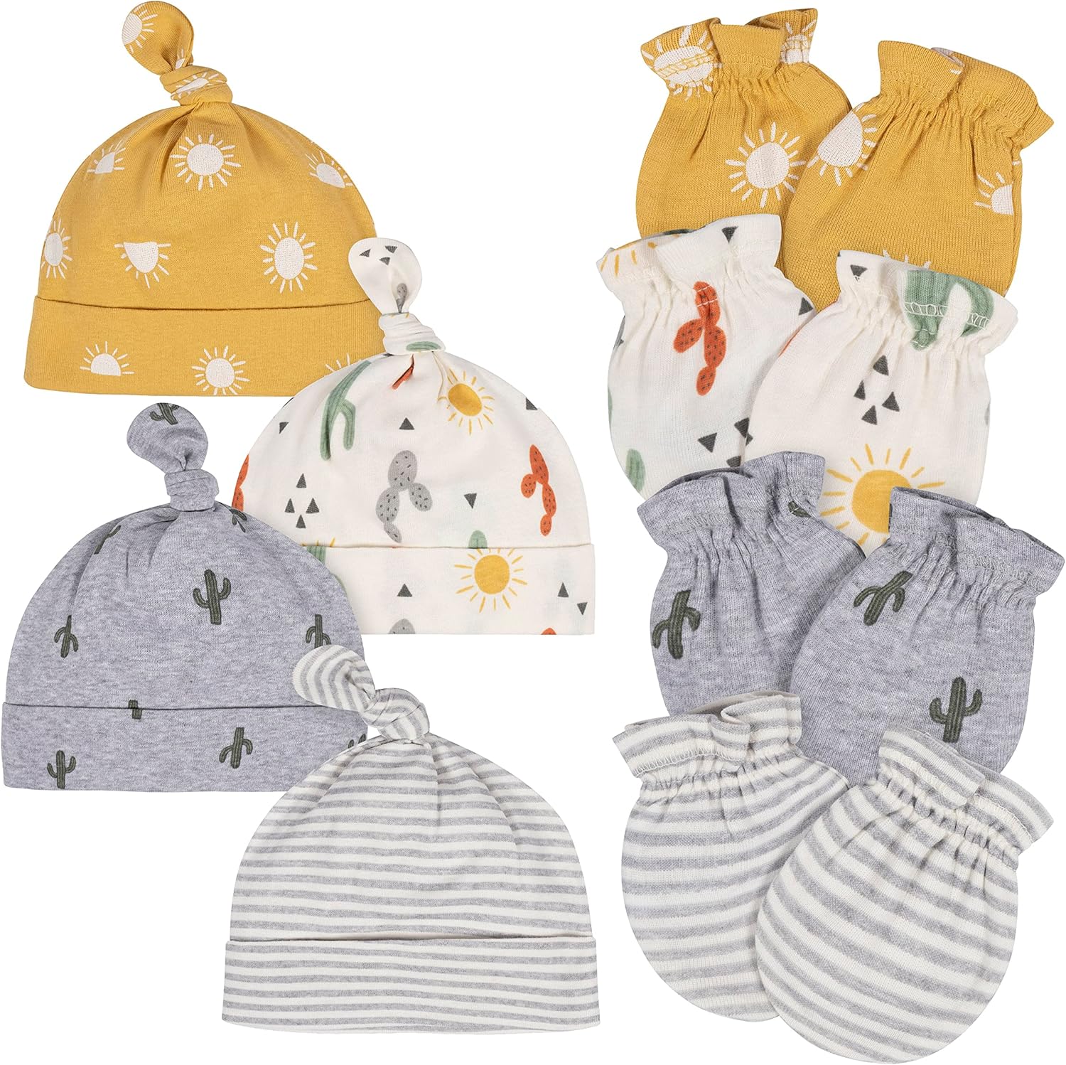 Read more about the article Gerber Baby Cap and Mitten Sets