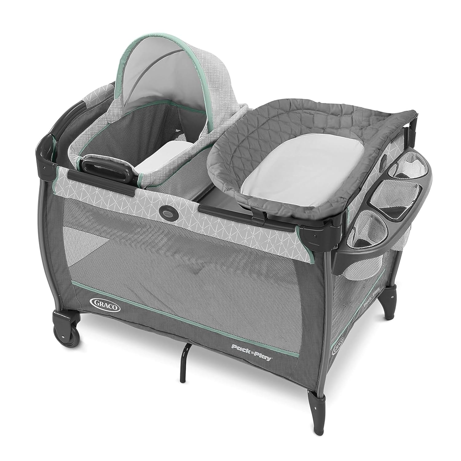 You are currently viewing Graco Pack ‘n Play Close2Baby Bassinet Playard Features Portable Bassinet Diaper Changer and More, Derby