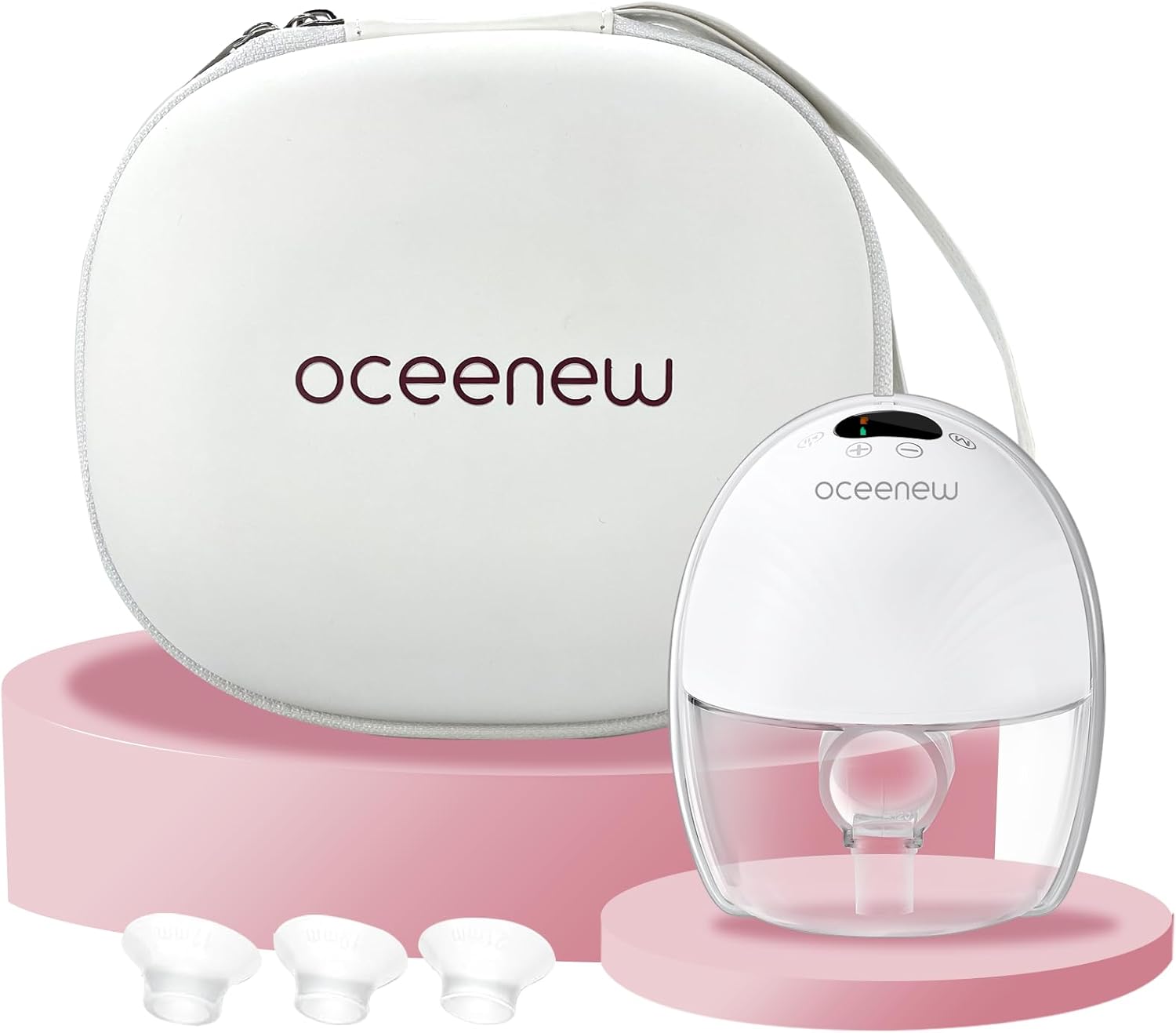 Read more about the article Hands Free Breast Pump Wearable, Strong Suction, Leak Design, Touch Control, 3 Modes & 9 Levels, Portable Electric Breast Pump with 24mm Shield and Flanges of 17/19/21mm,1 Pack