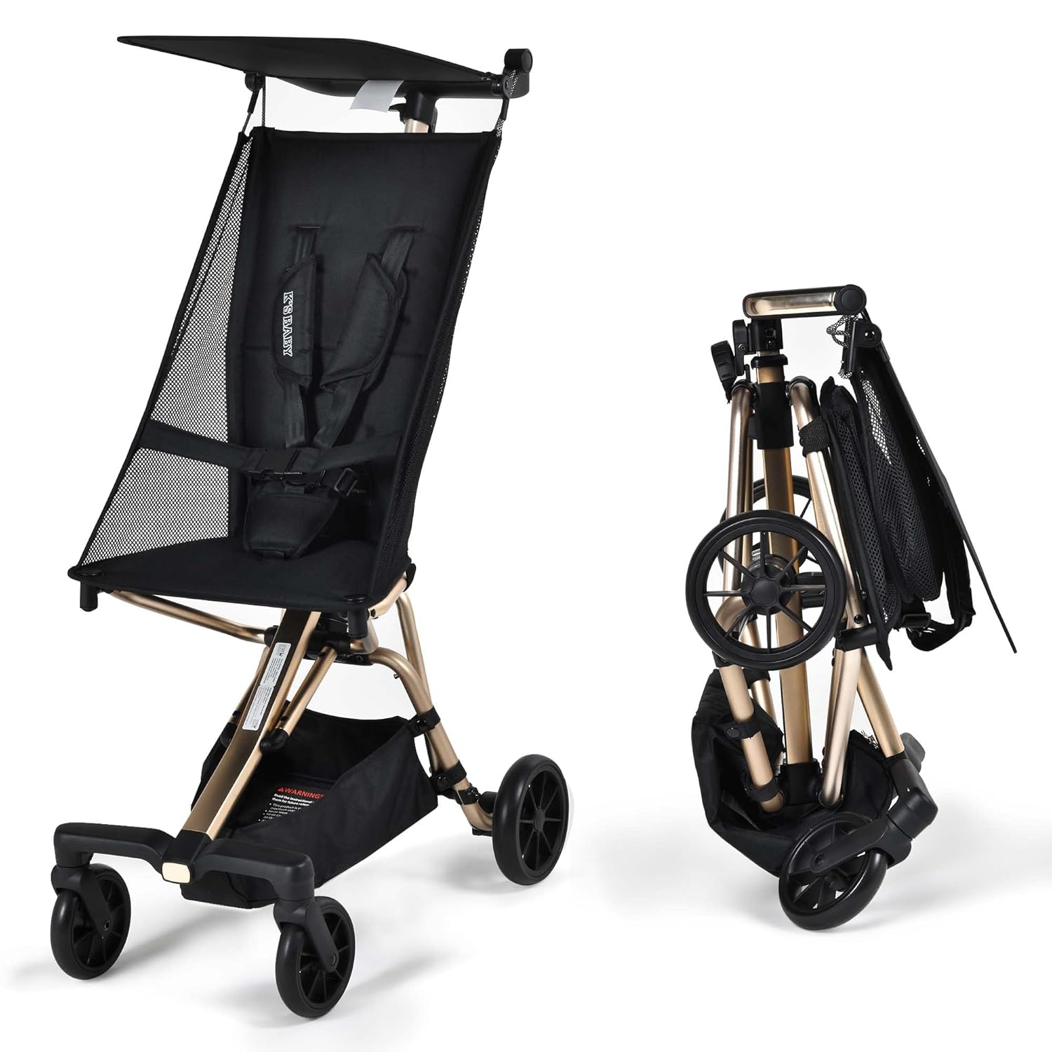 Read more about the article K’s Baby Breeze Lightweight Travel Stroller – Ultra-Compact, Portable, Airplane-Friendly with One-Hand Foldable Baby Stroller for Toddlers Aged 1-3 – Sunshade and Underseat Storage – Black