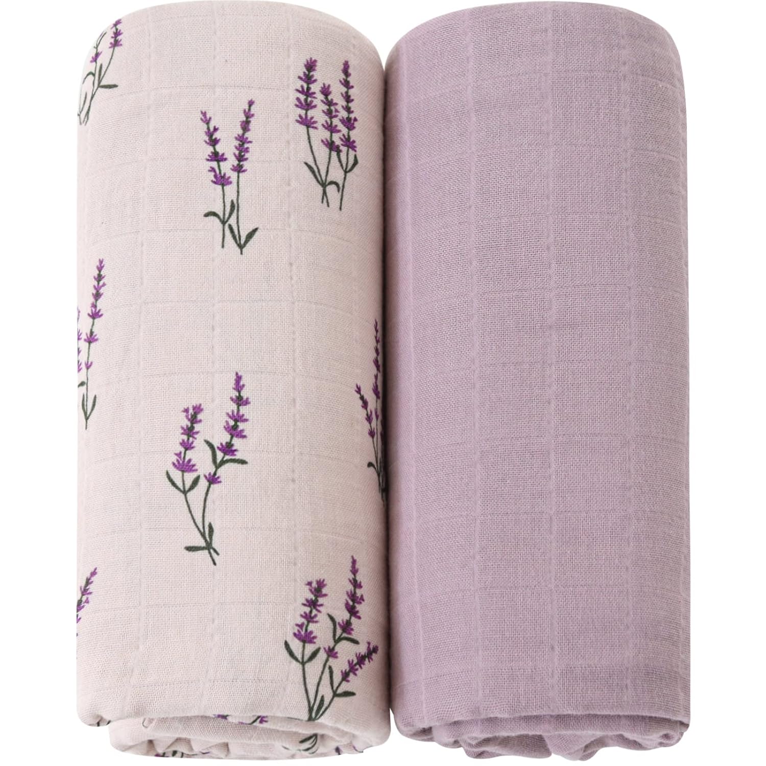 Read more about the article LifeTree Baby Swaddle Blankets Girls, Organic Muslin Swaddle Blankets Unisex Swaddling Wrap Receiving Blanket Neutral for Newborn, Organic Cotton, Large 47 x 47 inches, Lavender & Mauve