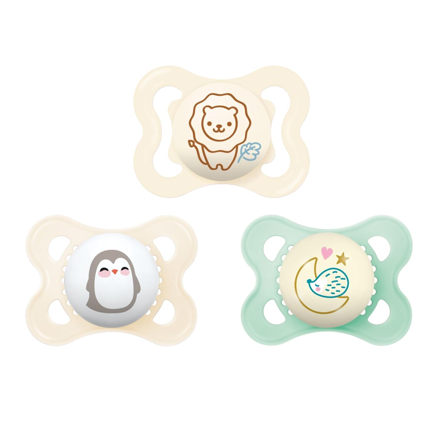 Read more about the article MAM Variety Pack Baby Pacifier, Includes 3 Types of Pacifiers, Nipple Shape Helps Promote Healthy Oral Development,0-6 Months, Unisex, 3 Count (Pack of 1)
