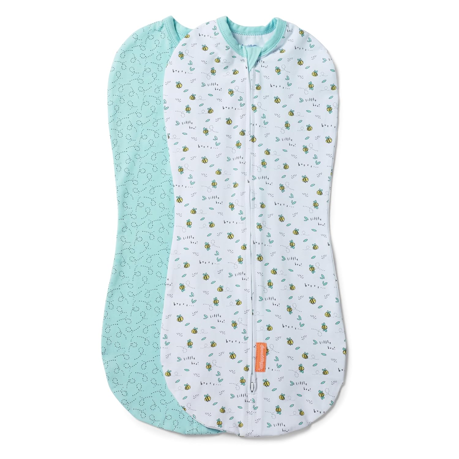 Read more about the article SwaddleMe by Ingenuity Compression Swaddle Pod, Two-Way Zipper for Easy Changes, Improves Sleep & Calms Startle Reflex, 0-2 Months, 2-Pack – Little Bees