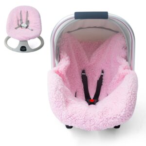 Read more about the article Winter Baby Car Seat Cover, Infant Car Seat Liner with Plush Fleece, Infant Insert for Baby Carseat, Warm Carseat Cover for Cold Weather, Baby Carrier Cover Liner Replacement for Newborn Shower Party