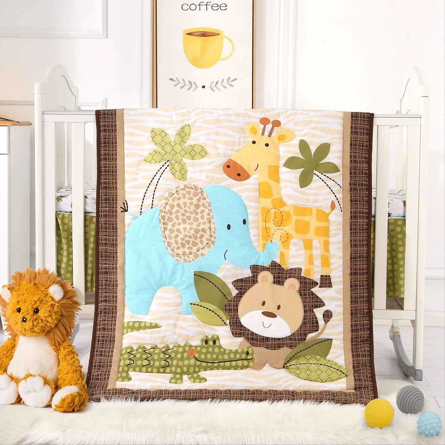 You are currently viewing Wowelife Safari Crib Bedding Set, 3 Piece Safari Baby Bedding Set Brown, Premium Baby Crib Bed Set, Breathable and Soft for Baby Boy and Girl