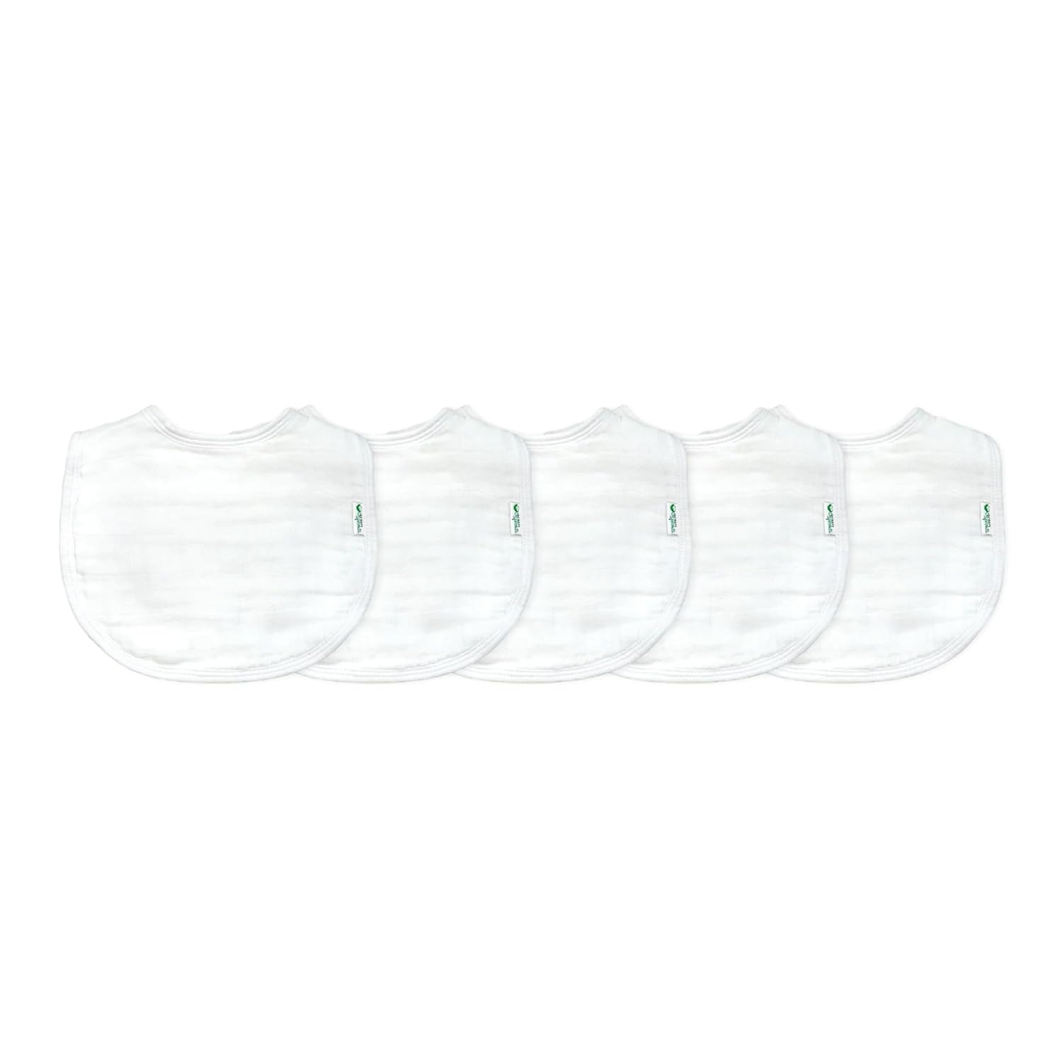 Read more about the article green sprouts Muslin Bibs Made from Organic Cotton| 4 Absorbent Layers Protect from sniffles, Drips, & drools | 100% Organic Cotton Muslin, Adjustable snap Closure, Machine Washable,5 Count