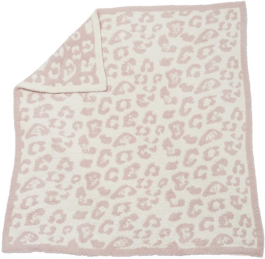 Read more about the article Barefoot Dreams CozyChic in The Wild Baby Blanket, Dusty Rose/Cream
