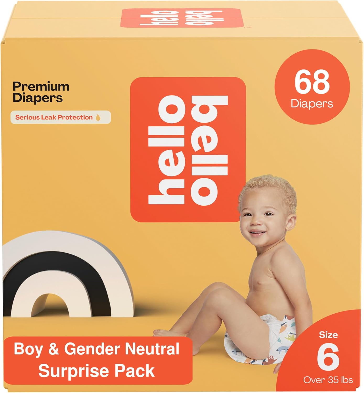 Read more about the article Hello Bello Premium Baby Diapers Size 6, 68 Count of Disposable, Extra-Absorbent, and Hypoallergenic Baby Diapers with Snug and Comfort Fit, Surprise Boy Patterns