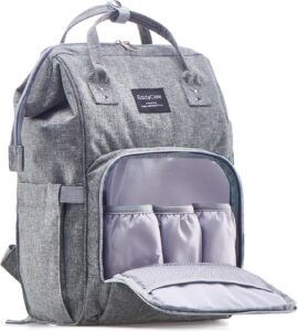 Read more about the article KiddyCare Baby Diaper Bag Backpack, Unisex Travel Baby Backpack Diaper Bags, Boy & Baby Girl Diaper Bags for Newborn (Stone)