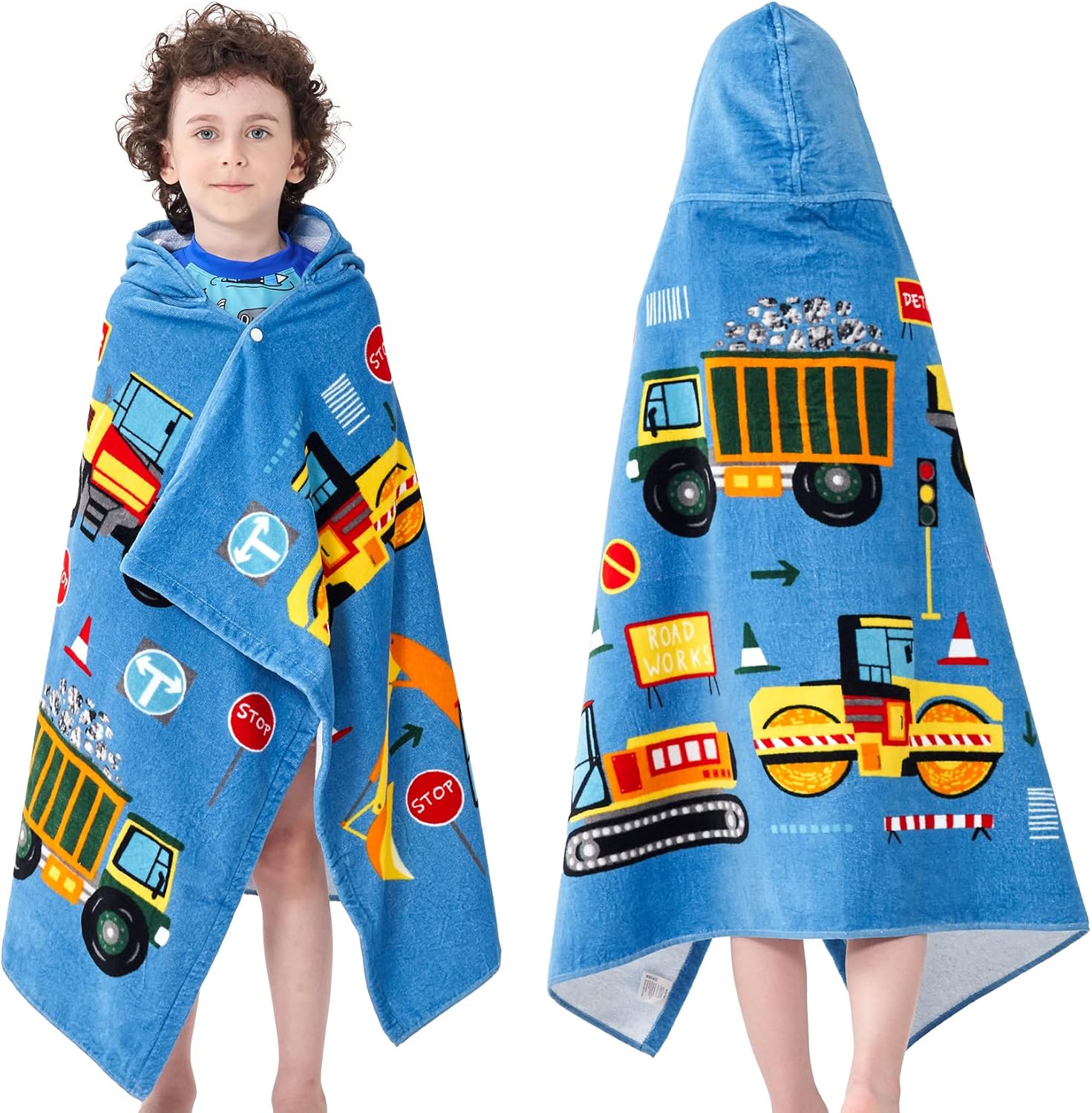 Read more about the article Kids Bath Towels, Kids Towel Girls Boys Hooded Beach,Bathroom,Pool Swim Towels 30 × 50 INCH Large Size Ultra Absorbent Cute Cartoon Animal Full Vitality 100% Cotton Wearable Wrap for Child